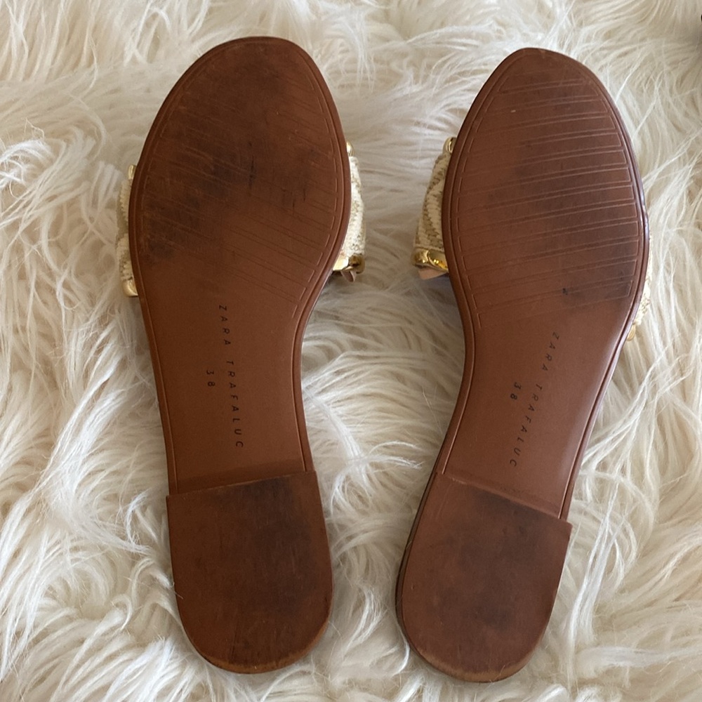 ZARA Trafaluc slip on sandals - Picture 11 of 13